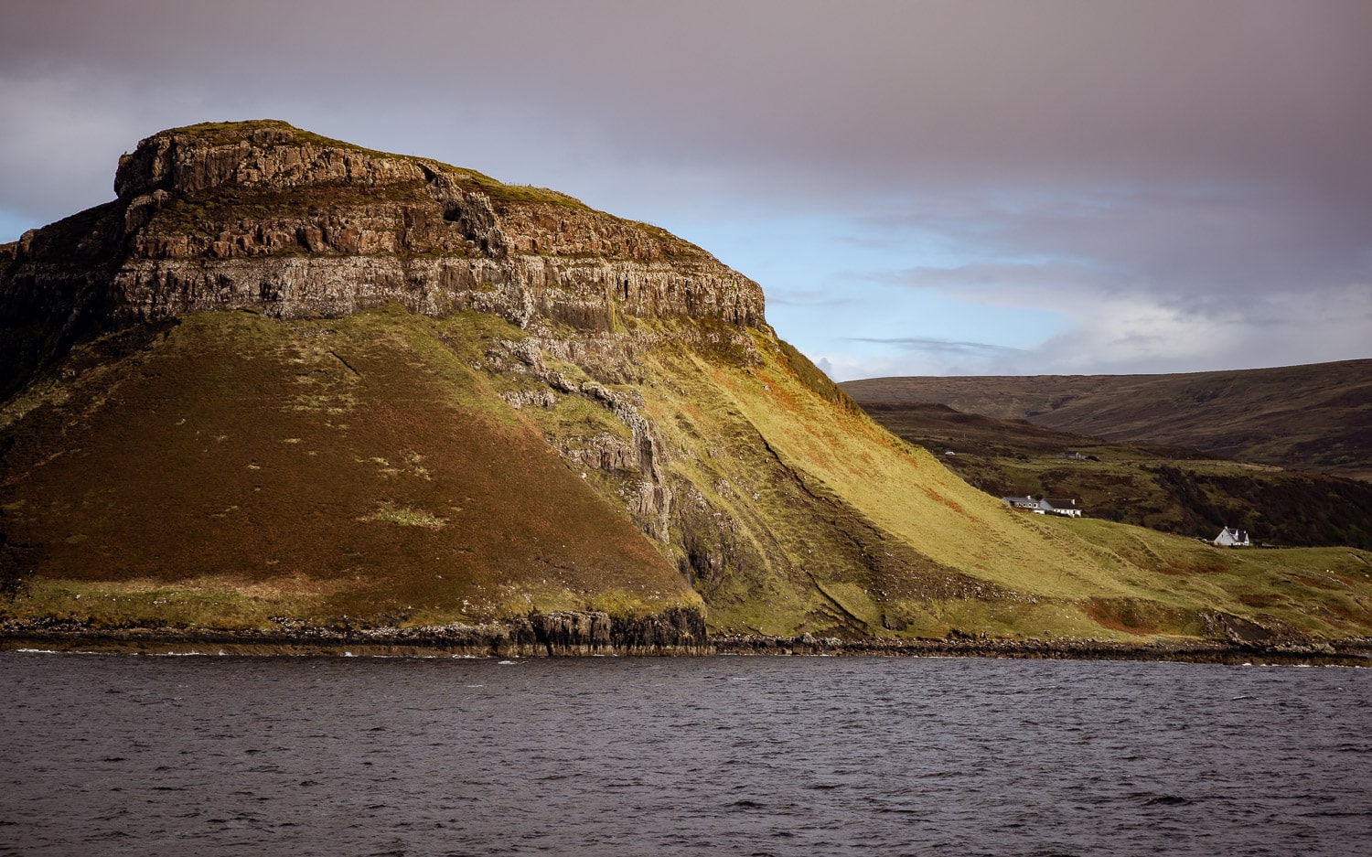 Einfahrt in Uig Einfahrt in Uig