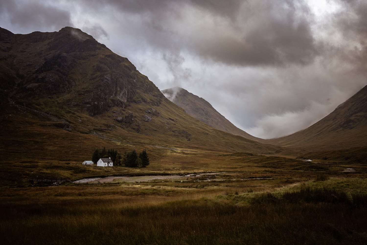 Einsames Haus im Glencoe Einsames Haus im Glencoe